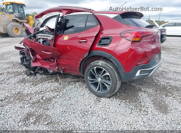 KL4MMDSL3LB104537 2020 BUICK ENCORE Red Задня ліва чверть
