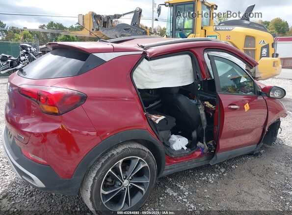 KL4MMDSL3LB104537 2020 BUICK ENCORE Red Вид щитка приладів