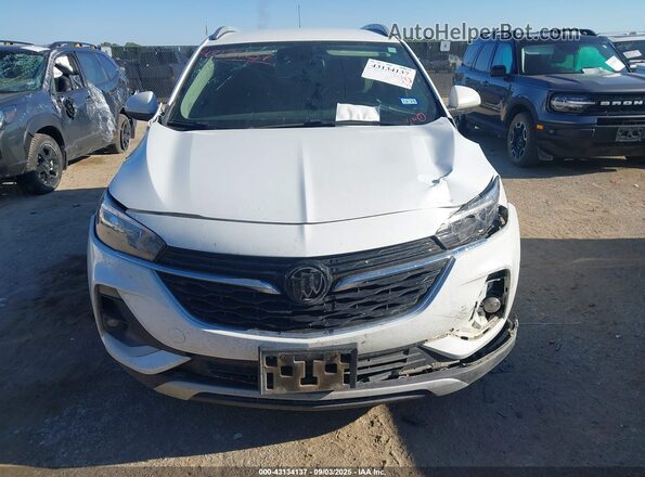 KL4MMDSL4LB105311 2020 BUICK ENCORE White Вид щитка приладів