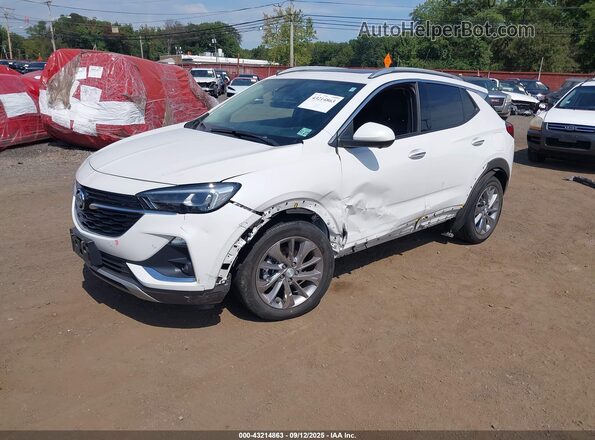 KL4MMFSL5NB127073 2022 BUICK ENCORE White 