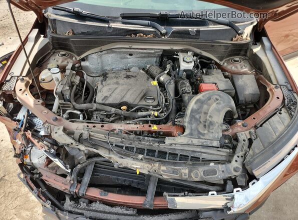 KL79MMS20MB019494 2021 CHEVROLET TRAILBLAZER Brown ძრავის განყოფილების ხედი