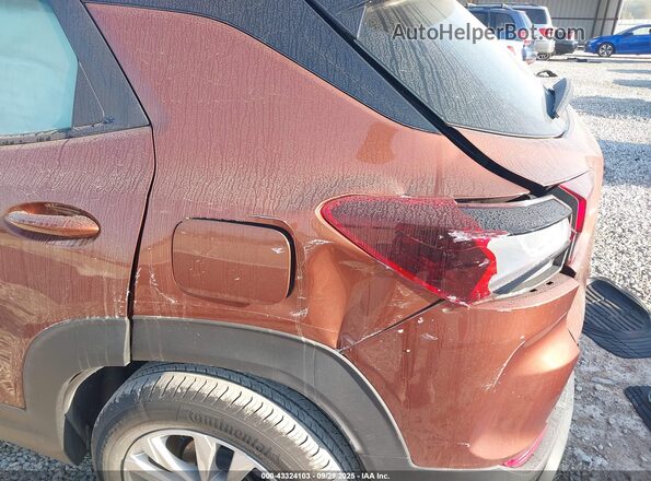 KL79MMS23MB125468 2021 CHEVROLET TRAILBLAZER Burgundy წინა ხედი