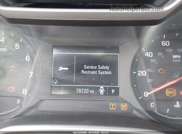 KL79MMS25MB072319 2021 CHEVROLET TRAILBLAZER Белый Вид задних сидений