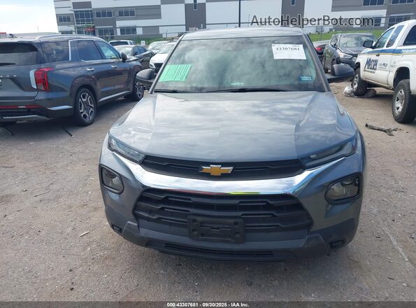 KL79MMS26MB000142 2021 CHEVROLET TRAILBLAZER Gray Widok zestawu wskaźników