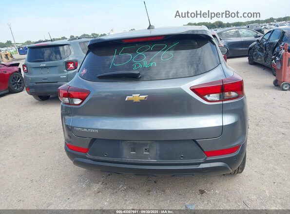 KL79MMS26MB000142 2021 CHEVROLET TRAILBLAZER Gray 