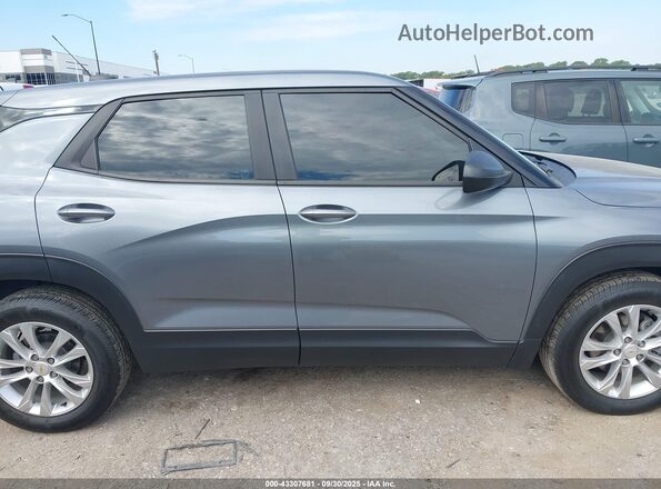 KL79MMS26MB000142 2021 CHEVROLET TRAILBLAZER Gray Widok wnętrza z tyłu
