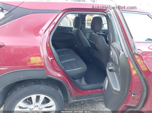 KL79MMS26MB142068 2021 CHEVROLET TRAILBLAZER Red VIN sticker view