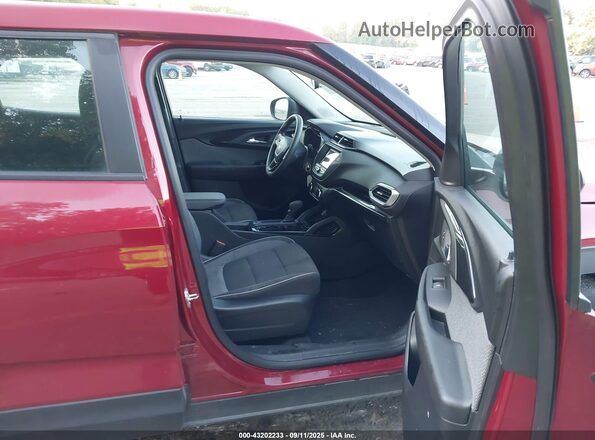 KL79MMS26MB142068 2021 CHEVROLET TRAILBLAZER Red Front interior view