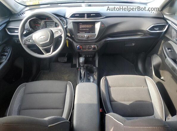 KL79MMS27MB135436 2021 CHEVROLET TRAILBLAZER Blue Սարքավորումների վահանակի տեսք