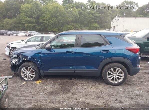 KL79MNSL9MB030508 2021 CHEVROLET TRAILBLAZER Blue Vista interior de 360 grados