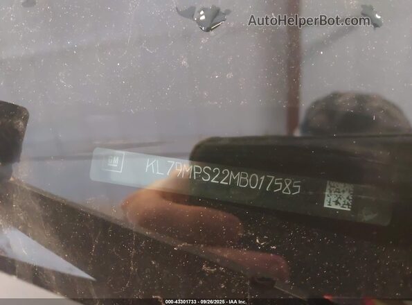 KL79MPS22MB017585 2021 CHEVROLET TRAILBLAZER Black Widok komory silnika