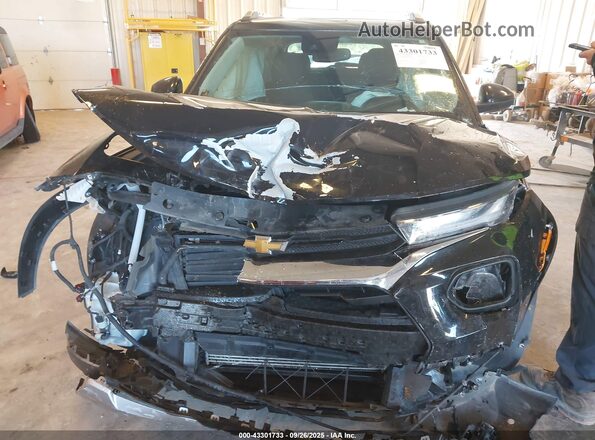 KL79MPS22MB017585 2021 CHEVROLET TRAILBLAZER Black Widok z przodu