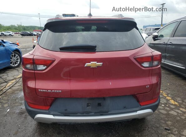 KL79MPSL0MB016136 2021 CHEVROLET TRAILBLAZER Red Հետևի տեսք