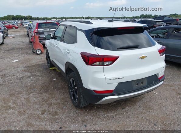KL79MPSL0NB069274 2022 CHEVROLET TRAILBLAZER White Trasero izquierdo