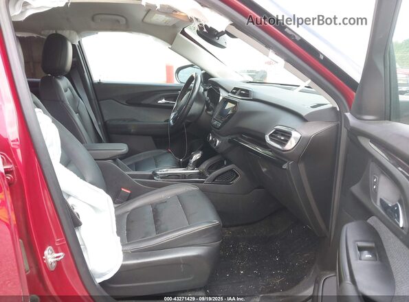KL79MPSL2MB134205 2021 CHEVROLET TRAILBLAZER Red Front interior view