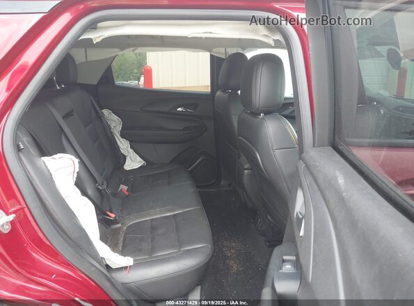 KL79MPSL2MB134205 2021 CHEVROLET TRAILBLAZER Red VIN sticker view