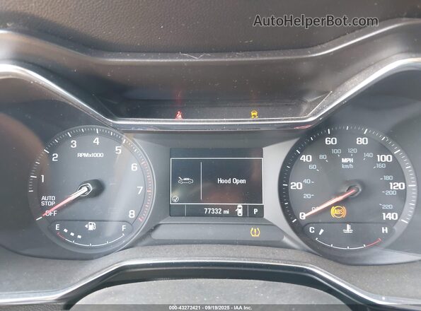 KL79MPSL6MB067933 2021 CHEVROLET TRAILBLAZER Orange Rear seats view