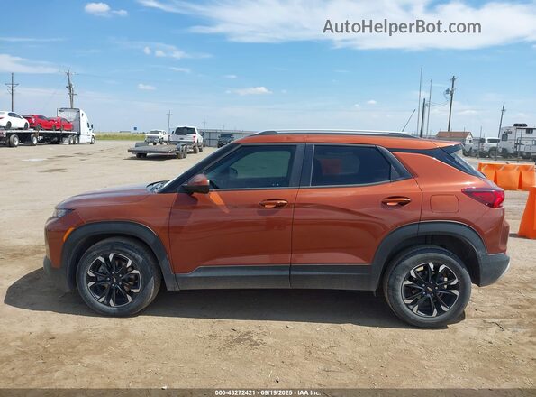 KL79MPSL6MB067933 2021 CHEVROLET TRAILBLAZER Orange 360 interior view