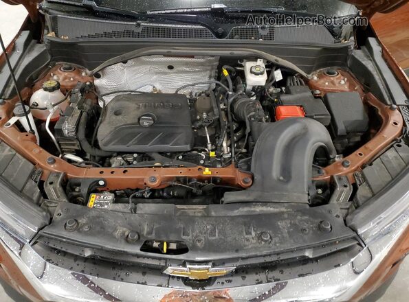KL79MRSL4MB016863 2021 CHEVROLET TRAILBLAZER Brown Widok komory silnika