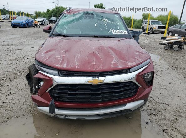 KL79MRSL6SB024492 2025 CHEVROLET TRAILBLAZER Burgundy Դիմացի տեսք