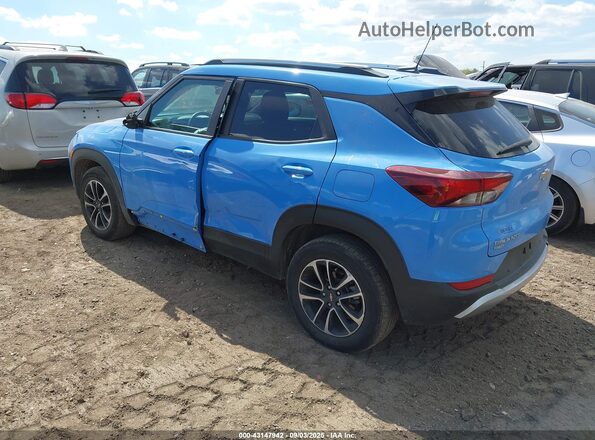 KL79MRSL8RB184531 2024 CHEVROLET TRAILBLAZER Light Blue Rear left