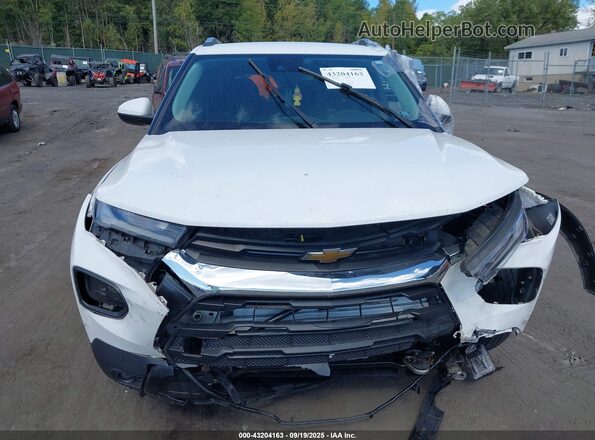 KL79MRSL9MB087976 2021 CHEVROLET TRAILBLAZER White Вид панелі приладів