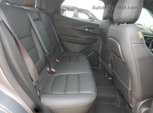 KL79MSSL0MB079384 2021 CHEVROLET TRAILBLAZER Gray Rear seats view