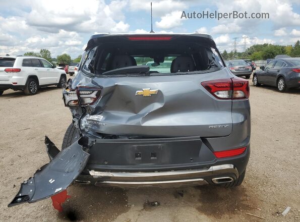KL79MSSL0MB079384 2021 CHEVROLET TRAILBLAZER Gray Rear view