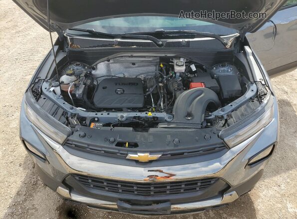 KL79MSSL0MB079384 2021 CHEVROLET TRAILBLAZER Gray Rear interior view