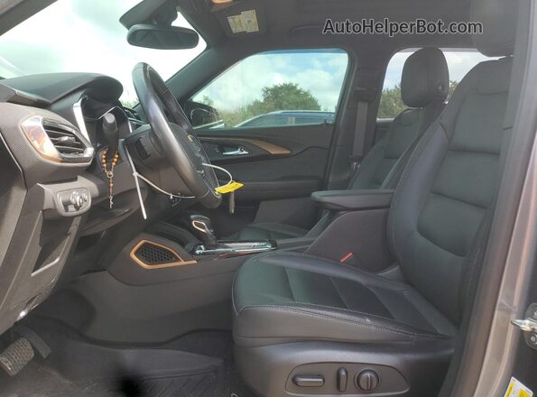 KL79MSSL0MB079384 2021 CHEVROLET TRAILBLAZER Gray Front interior view