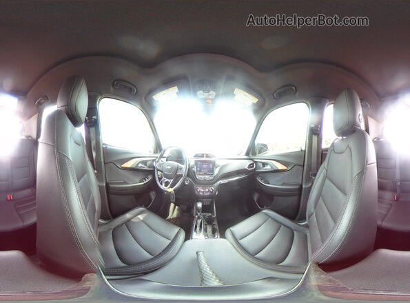 KL79MSSL0MB079384 2021 CHEVROLET TRAILBLAZER Gray VIN sticker view