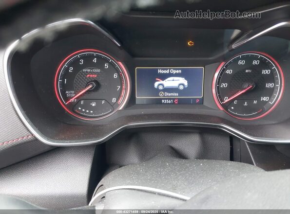 KL79MTSL3MB156237 2021 CHEVROLET TRAILBLAZER Gray უკანა სავარძლების ხედი