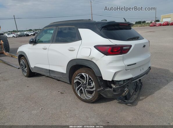 KL79MTSL8SB068958 2025 CHEVROLET TRAILBLAZER White Задня ліва чверть