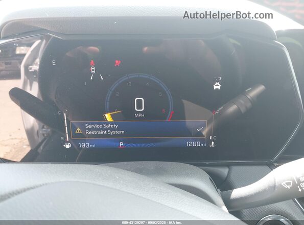 KL79MTSL8SB068958 2025 CHEVROLET TRAILBLAZER White Вид задніх сидінь