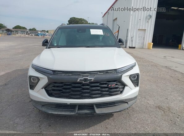 KL79MTSL8SB068958 2025 CHEVROLET TRAILBLAZER White Вид щитка приладів