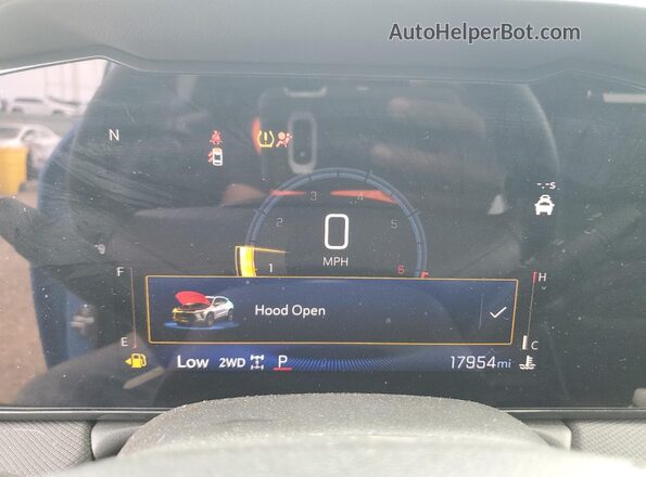 KL79MUSL6RB092398 2024 CHEVROLET TRAILBLAZER Blue Widok zestawu wskaźników