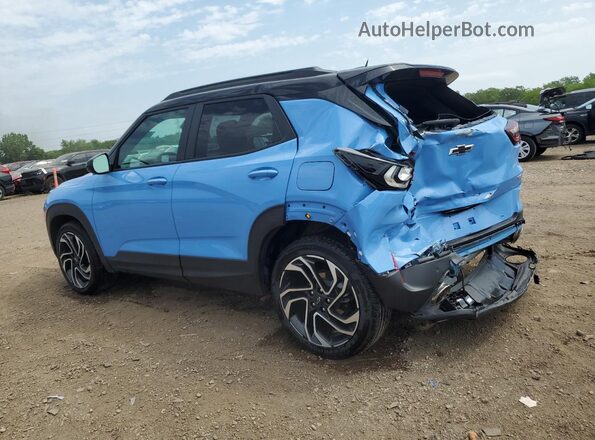 KL79MUSL6RB092398 2024 CHEVROLET TRAILBLAZER Blue Tył lewy