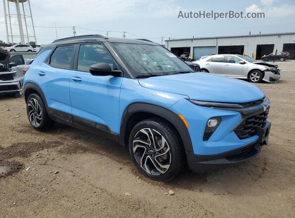 KL79MUSL6RB092398 2024 CHEVROLET TRAILBLAZER Blue Przód prawy