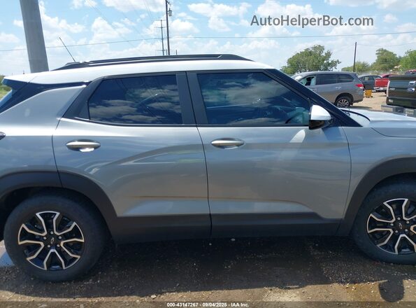 KL79MVSL0SB069887 2025 CHEVROLET TRAILBLAZER Gray Вид щитка приладів
