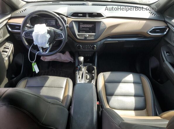 KL79MVSLXMB038696 2021 CHEVROLET TRAILBLAZER White Dashboard view