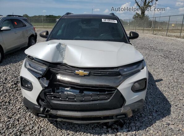 KL79MVSLXMB038696 2021 CHEVROLET TRAILBLAZER White Front view