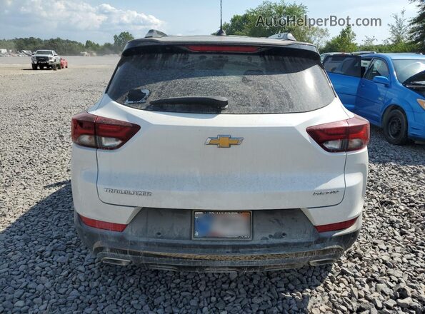 KL79MVSLXMB038696 2021 CHEVROLET TRAILBLAZER White Rear view