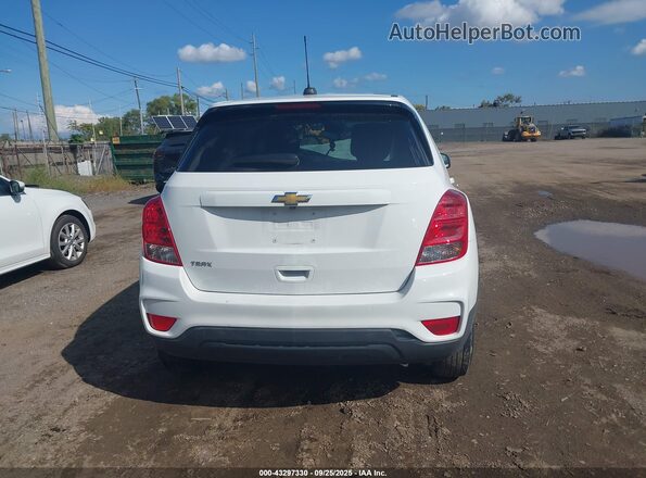 KL7CJKSB3LB056136 2020 CHEVROLET TRAX White 