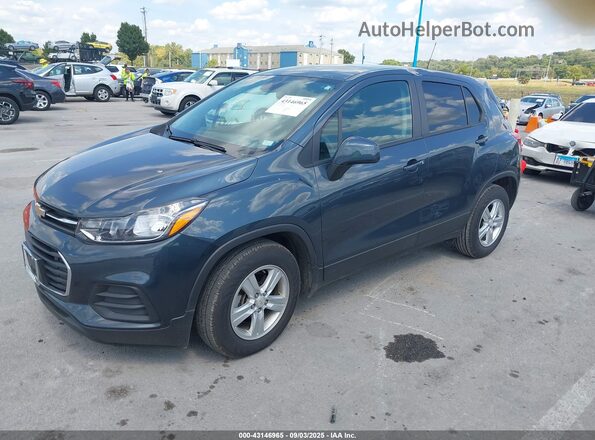 KL7CJKSB3MB331828 2021 CHEVROLET TRAX Dark Blue Front left