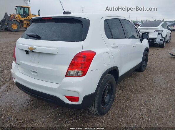 KL7CJKSB6JB724329 2018 CHEVROLET TRAX White 