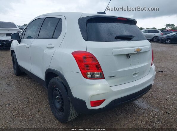 KL7CJKSB6JB724329 2018 CHEVROLET TRAX White 