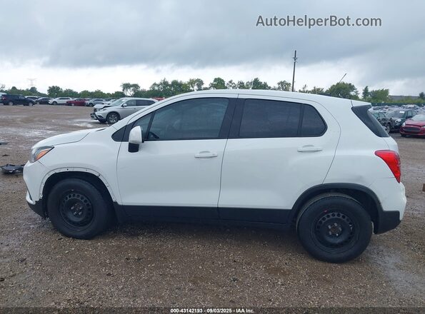 KL7CJKSB6JB724329 2018 CHEVROLET TRAX White 