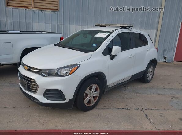 KL7CJKSB7MB320802 2021 CHEVROLET TRAX White წინა მარცხენა ხედი სამი მეოთხედიდან