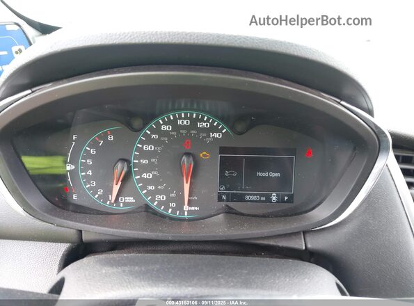KL7CJKSB7MB320802 2021 CHEVROLET TRAX White უკანა სავარძლების ხედი
