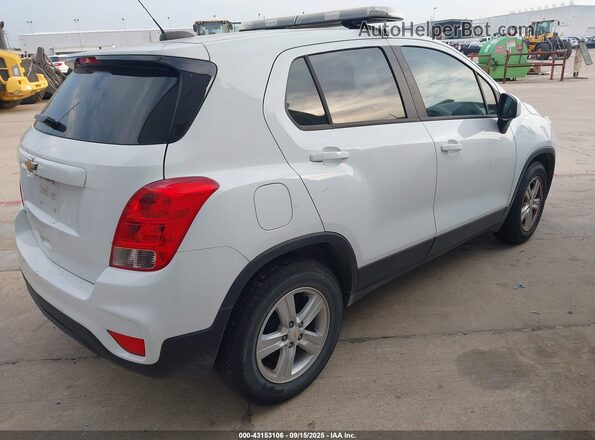 KL7CJKSB7MB320802 2021 CHEVROLET TRAX White უკანა მარჯვენა